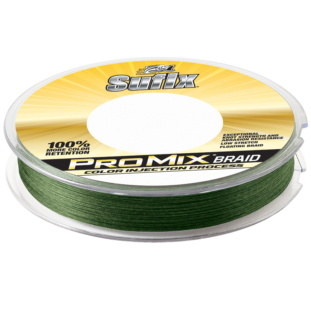 Sufix ProMix® Braid  – Low-Vis Green – 300 yds
