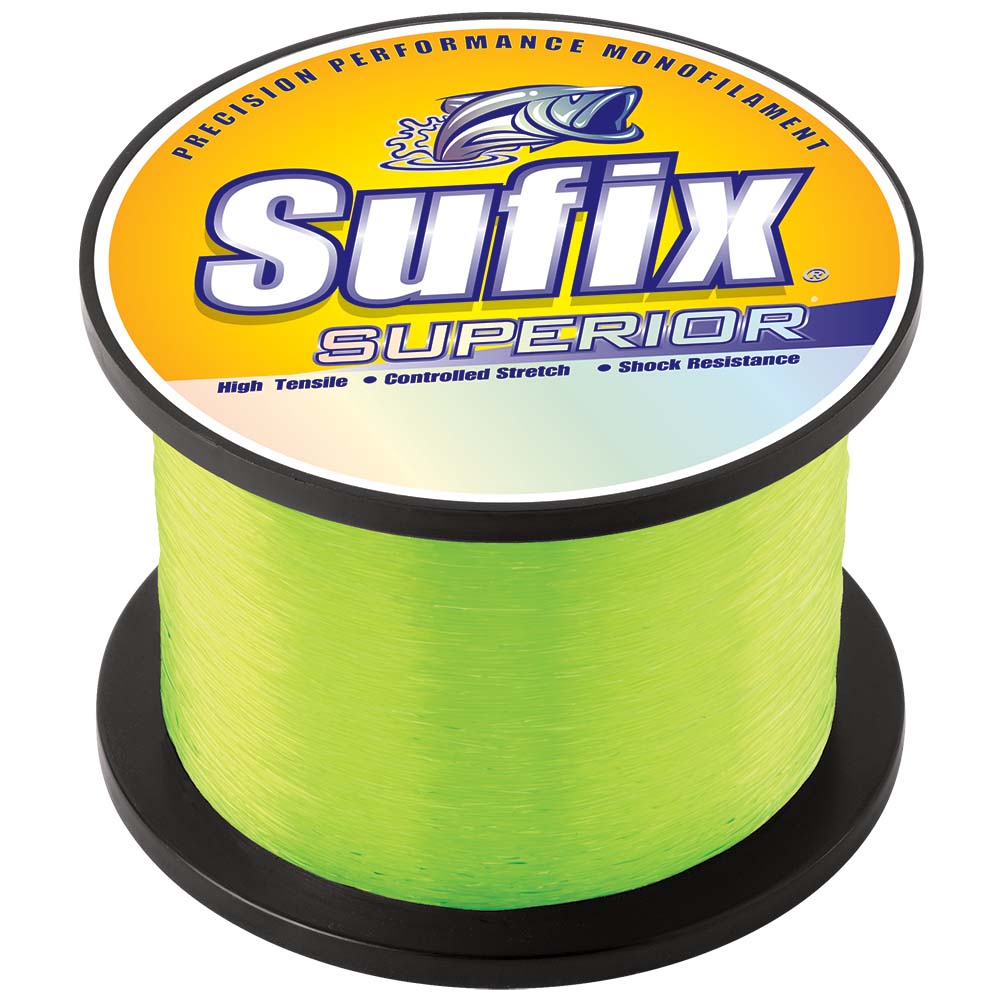 Sufix Superior Hi-Vis Yellow Monofilament
